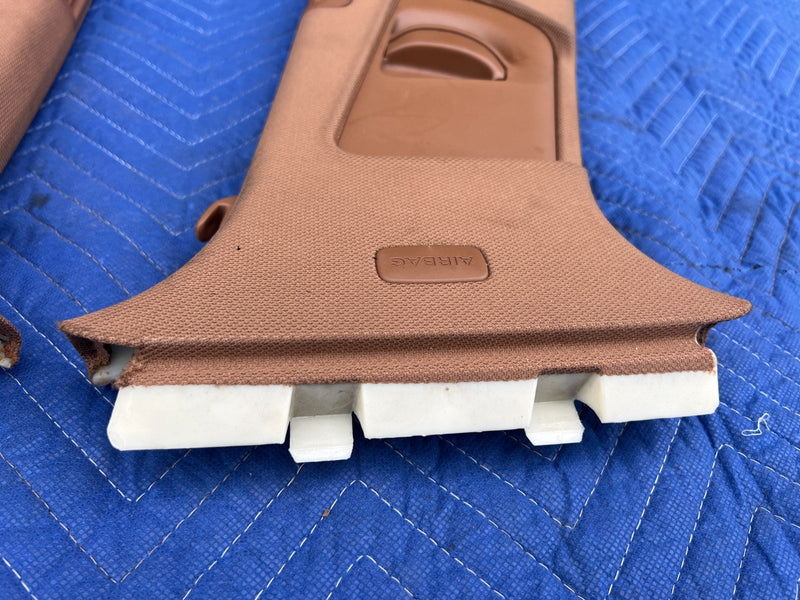 2005-2011 Audi A6 Right & Left B Pillar Trim Pair 4F0867293A OEM #3411EM