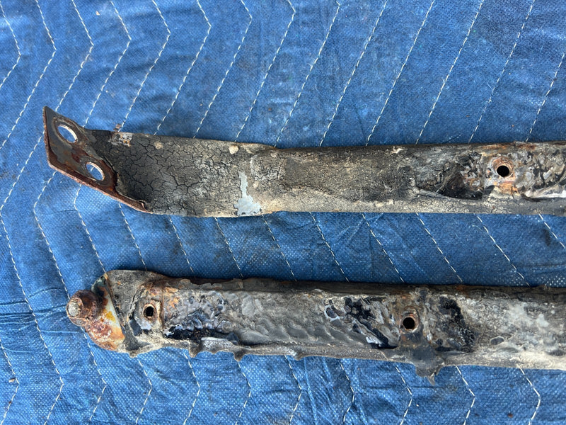 1986-1993 Volvo 240 244 245 Front Fender Strut Support Mount Pair OEM #4480EM
