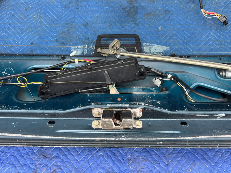 1990-1992 Volvo 740 745 940 Wagon Only Rear Hatch Panel Blue Green OEM #5999EM
