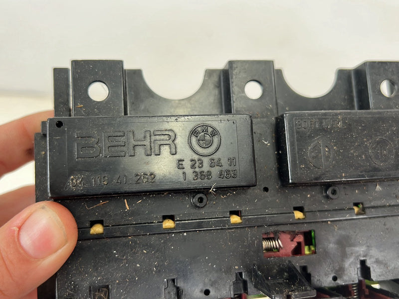 1980-1987 BMW E23 7 Series A/C Heat HVAC Climate Control Switch Panel OEM #5625EM