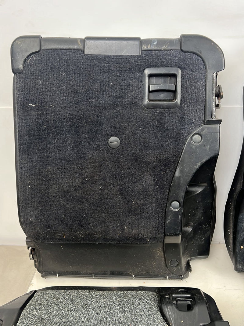 1990-1992 Volvo 740 745 940 Wagon Black Leather Rear Seat Assembly OEM #5985EM