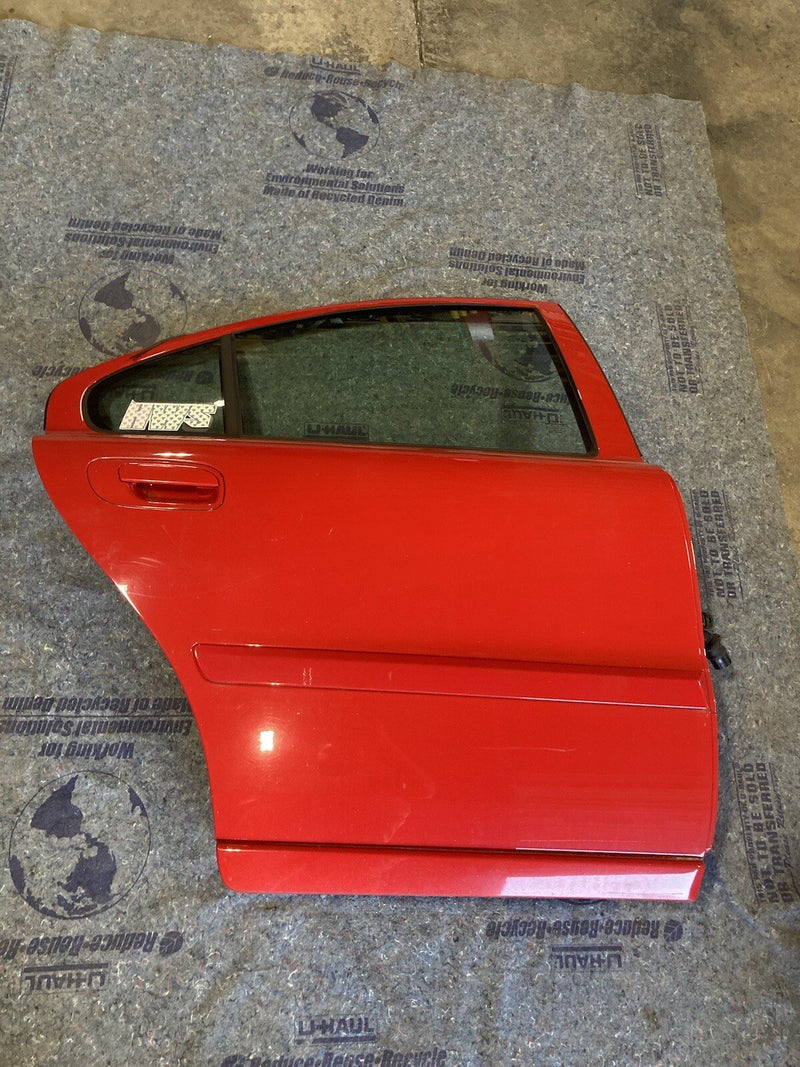 2005 2006 2007 Volvo S60R S60 V70R Rear Passenger Right RH Door Red OEM #1290M