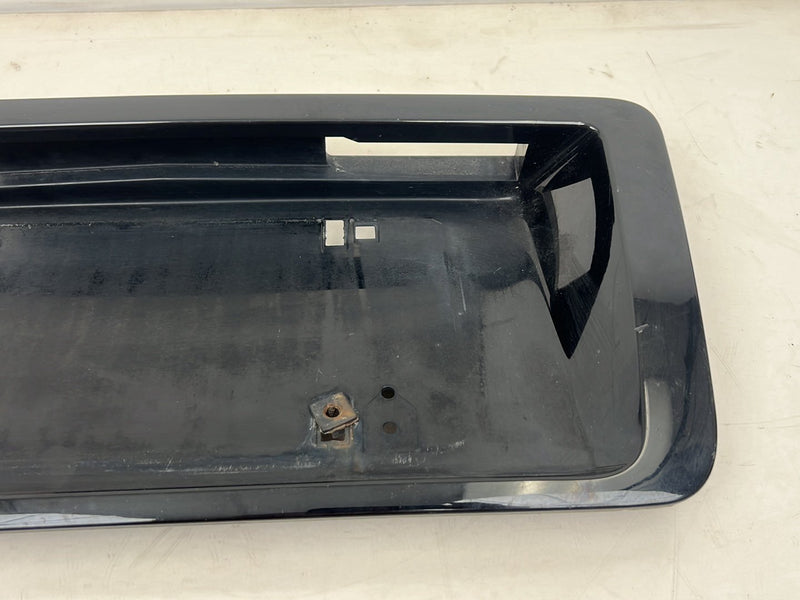 2001-2003 Audi S8 D2 A8 Rear Bumper License Plate Bracket Mount Black OEM #6108EM
