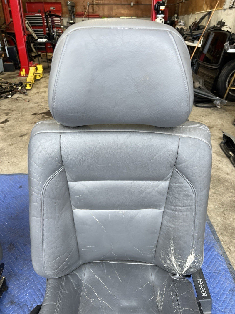 1993-1997 Volvo 850 850R Front Charcoal Seat Pair Left & Right OEM #4409E