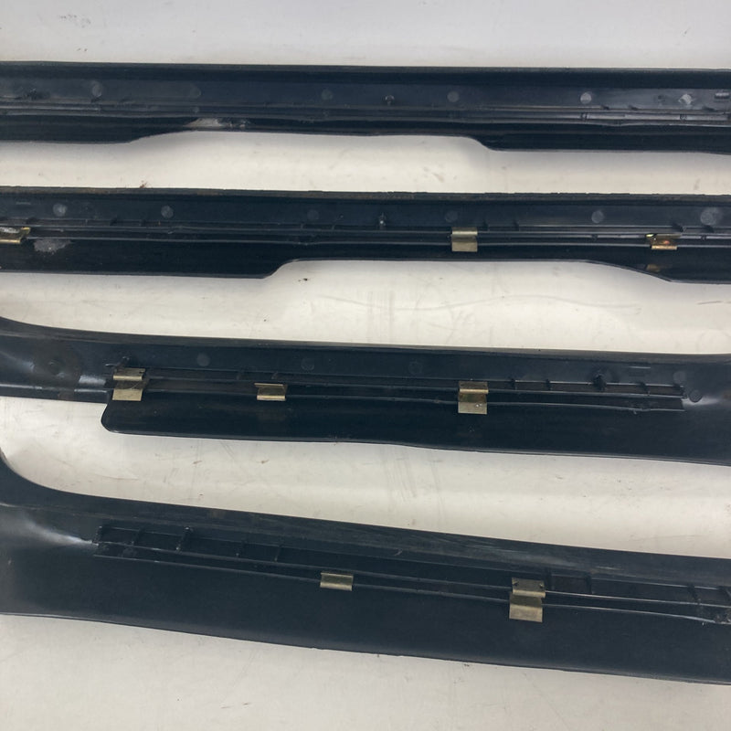 1981-1985 Volvo 240 245 Scuff Plate Set of 4 1202799 1202800 1202801 1202802 OEM