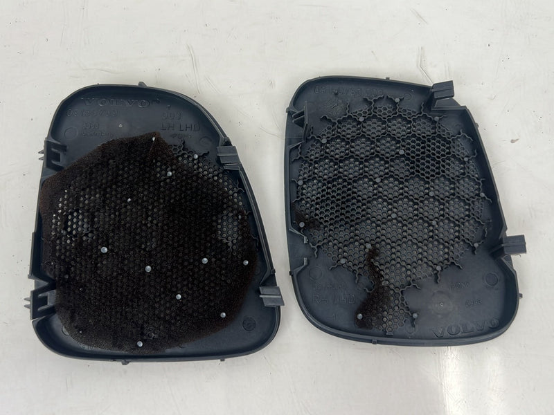 1998-2000 Volvo V70 S70 Dash Left Right Speaker Trim Cover Grille Pair OEM