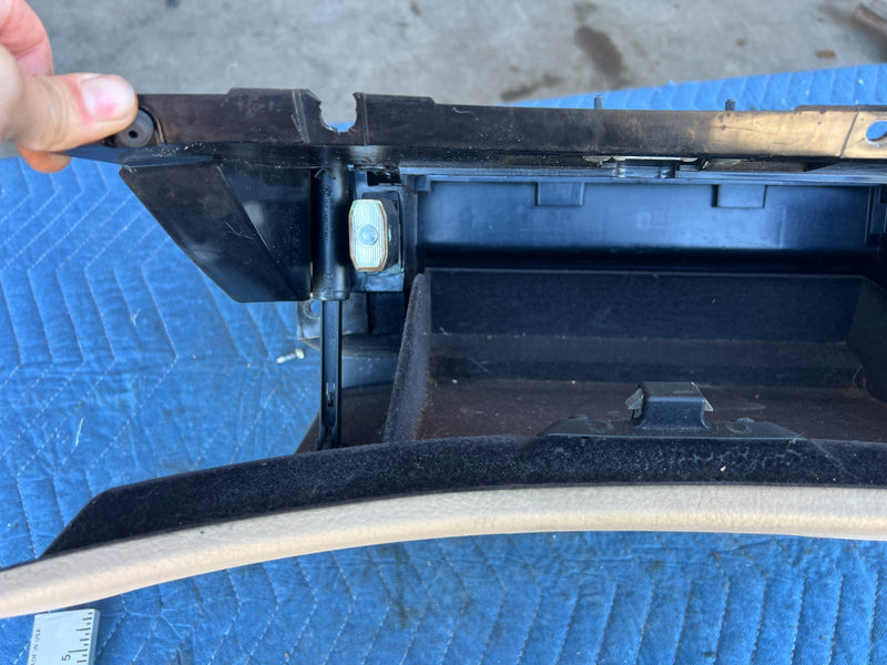 2000-2005 BMW 330xi 325xi E46 Dash Glove Box Compartment Tan Assembly OE #4815EM