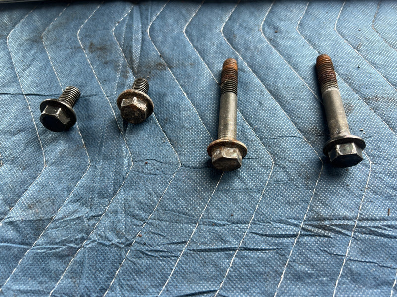 1989-1995 Volvo 740 940 Sedan Driver LH Seat Mounting Bolt Hardware OEM #3785EM