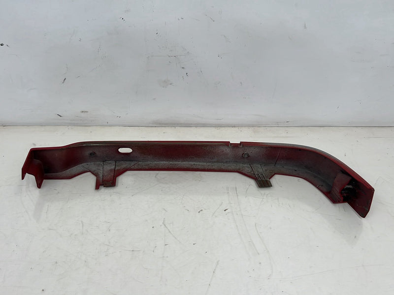 1993-1997 Volvo 850 Lower Right & Left Eyelid Headlight Trim Pair Red OEM