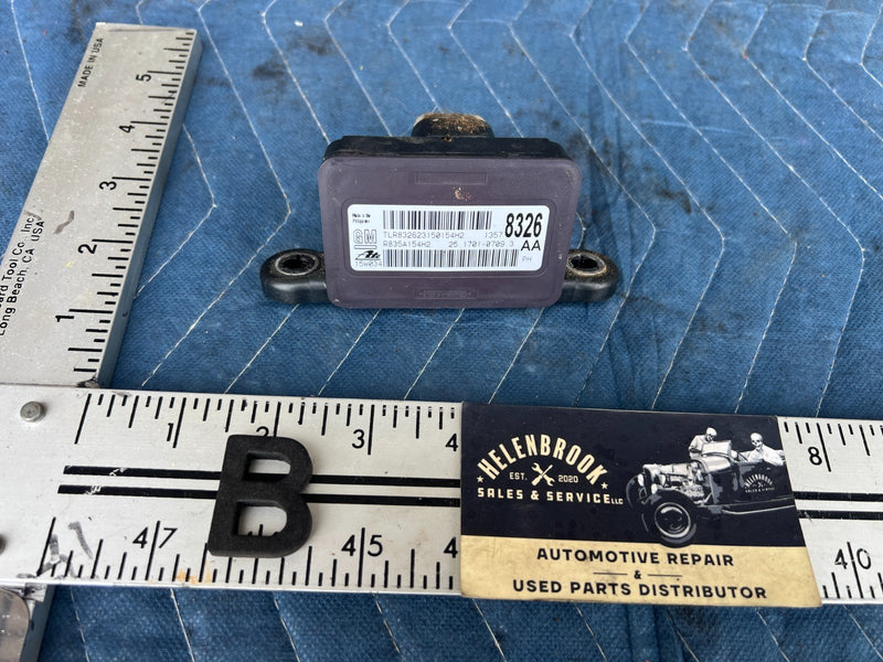 2012-2015 Chevy Cruze Yaw Rate Body Control Position Sensor 13578326 OEM #2213CN