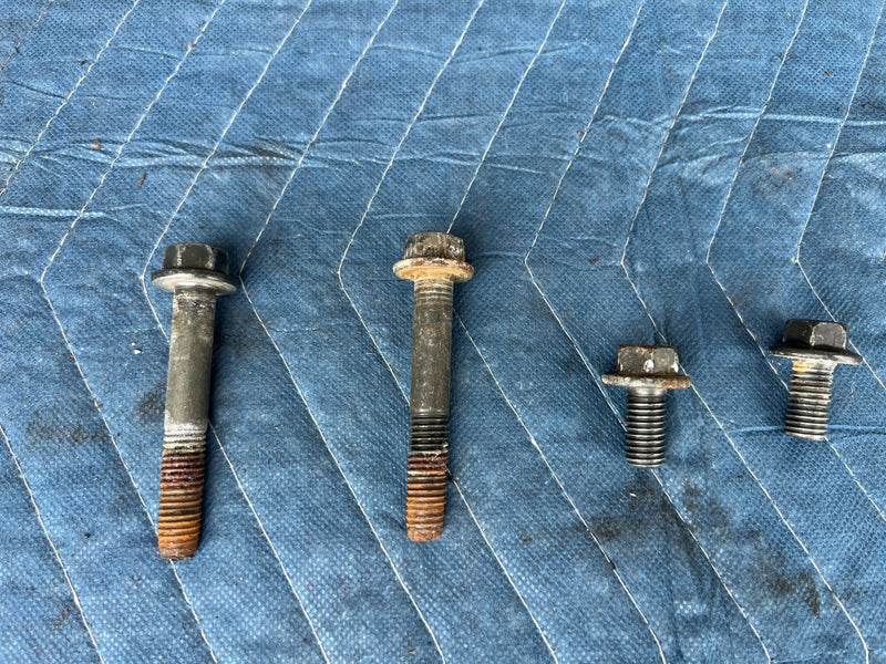 1989-1995 Volvo 740 940 Sedan Driver LH Seat Mounting Bolt Hardware OEM #3785EM