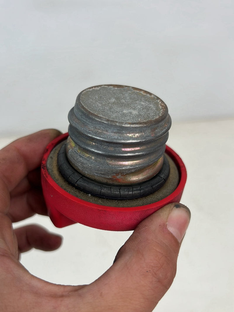 1983-1985 Porsche 944 Red Gas Fuel Tank Filler Neck Cap OEM #5672EM