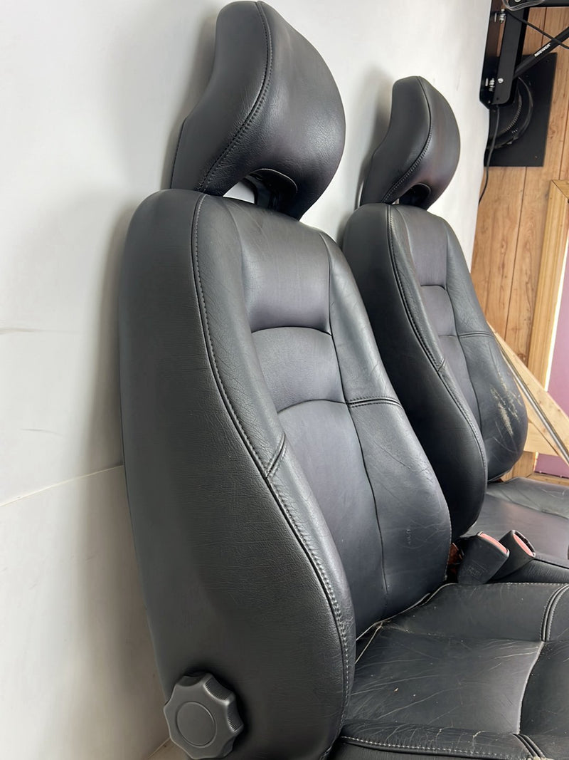 1998-2000 Volvo V70 Front Left Right Seat Pair OEM