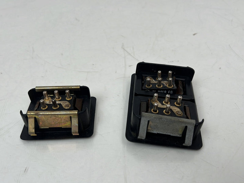 1983-1985 Porsche 944 Front Right + Left Window Switch Pair 477959622 OE #5691EM