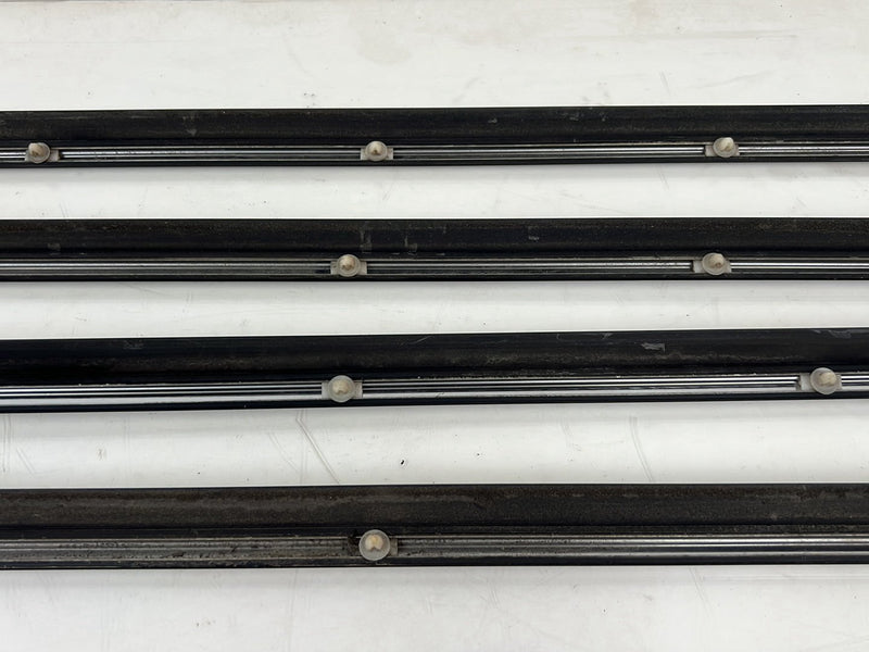 1986-1993 Volvo 240 244 Door Belt Line Trim Set of 4 OEM #5576EM