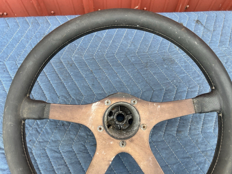 1972-83 BMW 2002 Ti Tii E3 4 Spoke Steering Wheel E9 E12 E21 E23 E24 OEM #3919M