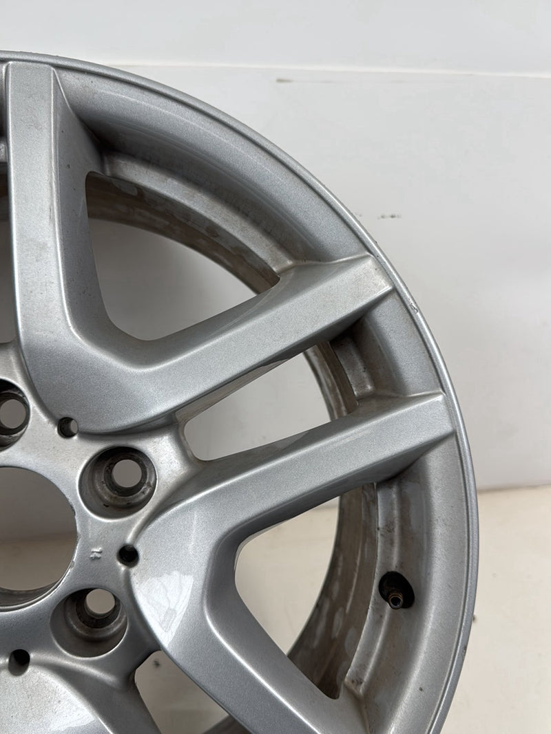 2002-2006 BMW X5 Silver 17x7.5 10-Spoke Aluminum Alloy Wheel 59444 OEM #6117EM