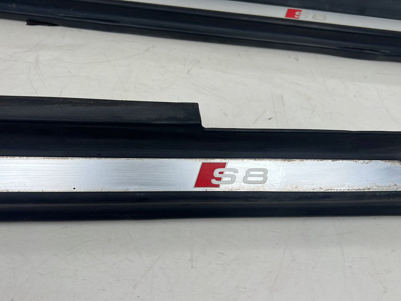 1996-2003 Audi S8 D2 A8 Lower Driver Left Rocker Panel Trim Black OEM #6568EM