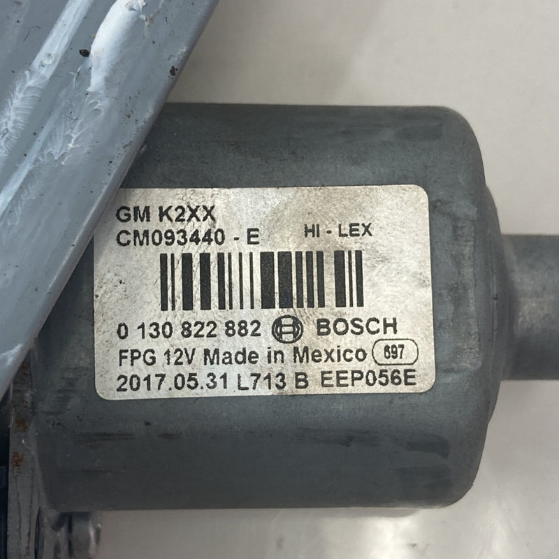 2014-2020 Chevrolet Silverado Front Left Window Regulator 0130822882 OEM #5583M