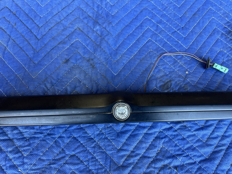 1998-2003 Jaguar XJR XJ8 X308 Rear Deck Lid Trim w/Open Button Chrome OEM #4629E