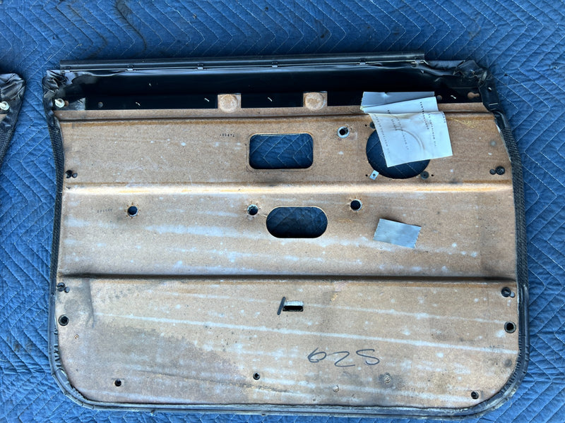 1986-1993 Volvo 240 244 *Sedan Only* Door Card Set of 4 Gray Black OEM #4374EM