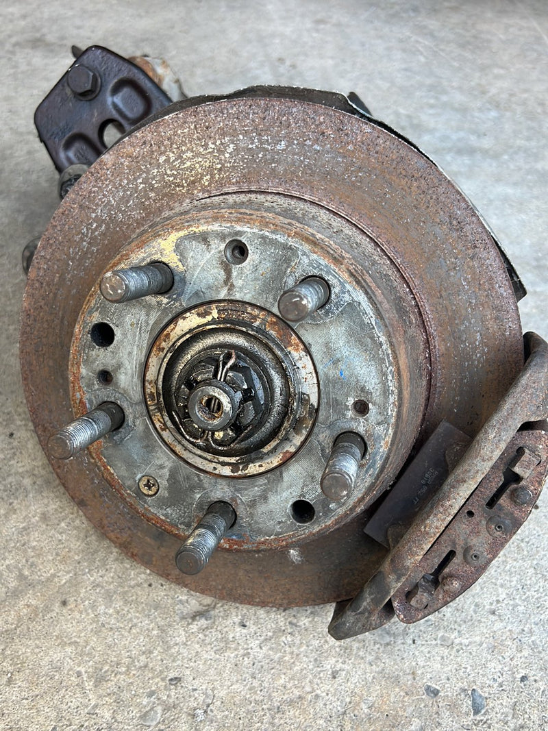 1983-1985 Porsche 944 Rear Trailing Arm Wheel Hub Knuckle Assembly OEM #1852EM