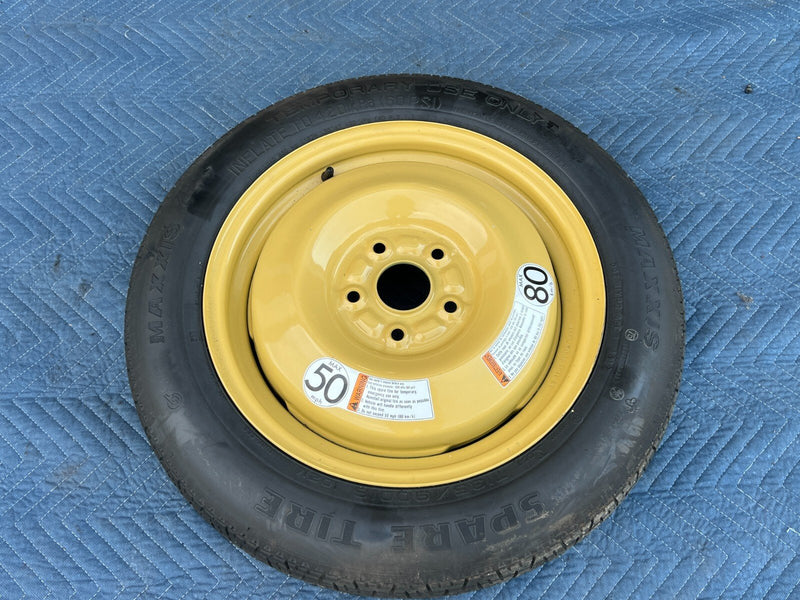 2010-2013 Suzuki SX4 Emergency Spare Tire Wheel T135/90D16 16x4 Donut OE #1256CN