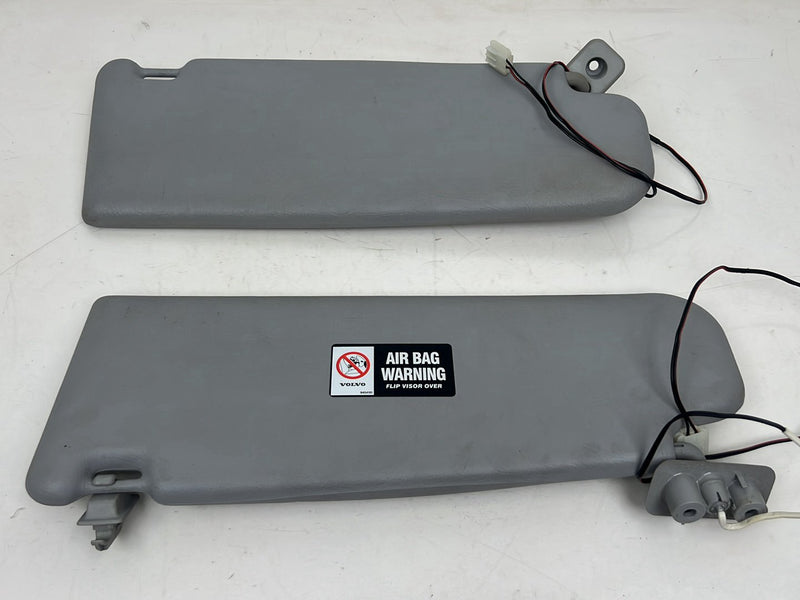 1998-2000 Volvo V70 S70 Left Right Sun Visor Shade Pair OEM