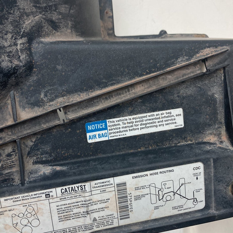 1996 Chevrolet Silverado GMT800 - Fan Shroud PN: 15977311