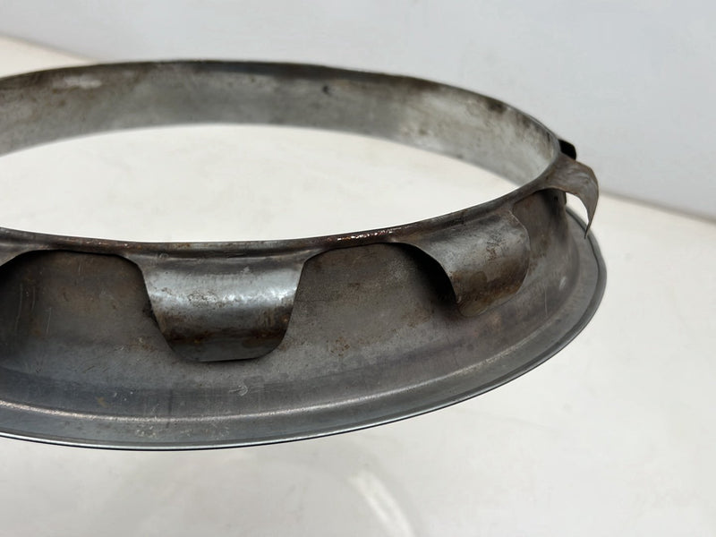 1975-1980 Volvo 244 240 14” Steel Wheel Trim Ring Chrome OEM #5400EM