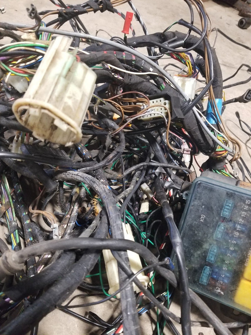 1984-1987 BMW E30 318i 325i Interior & Engine Wiring Wire Harness OEM #E