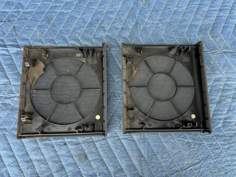 1993-1997 Volvo 850 850R Rear Door Speaker Cover Grilles Left & Right OEM #4541E