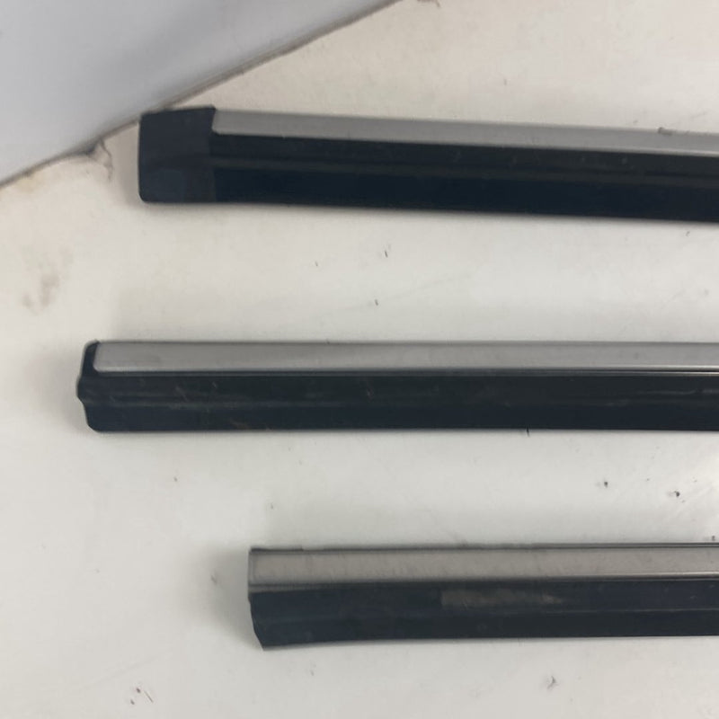 1975-1980 Volvo 244 Belt Line Door Trim Left Right Front 3 Pcs OEM #4901M