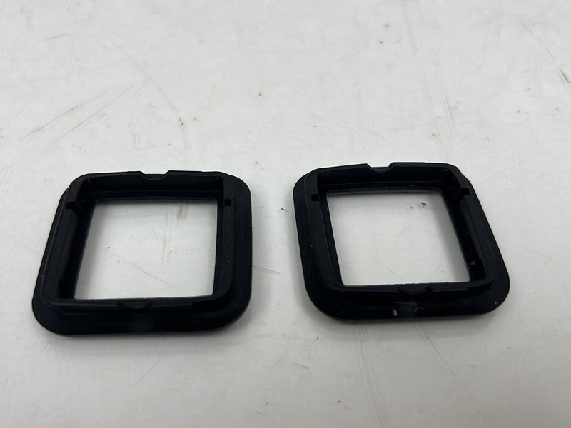 2004-2007 Volvo S60R V70R HVAC Air Vent Tube End Trim Pair Black OEM #5749EM