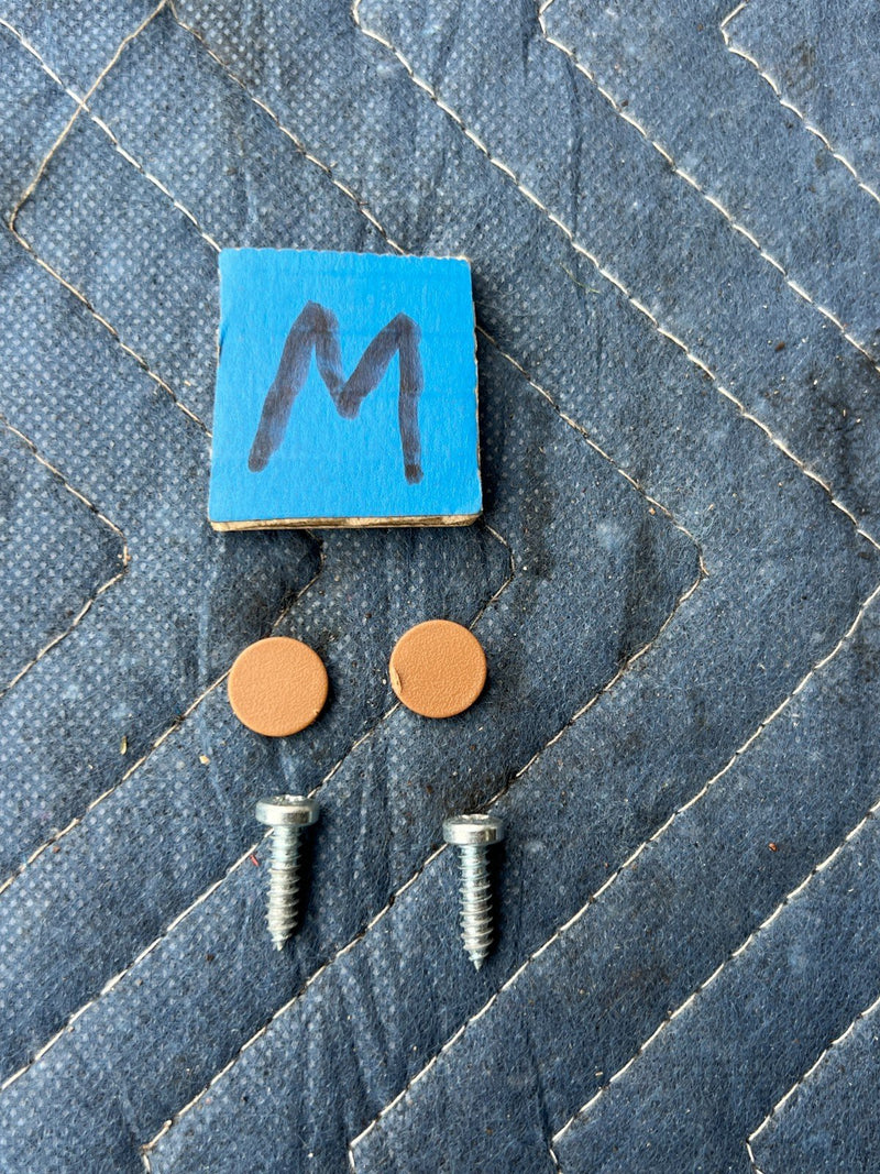2005-2011 Audi A6 Sun Shade Visor Retainer Hardware Screws OEM #3538EM