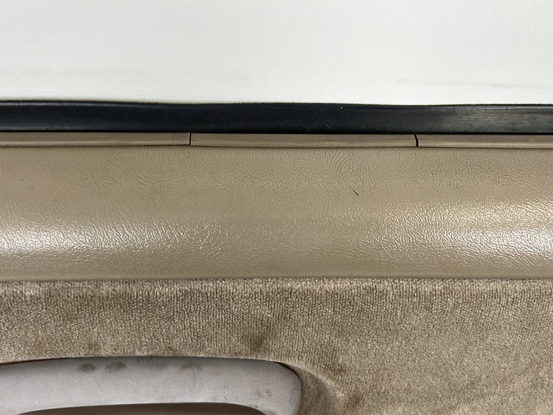 1995-1998 Chevrolet GMC C/K Left & Right Door Card Trim Panel Pair Tan OEM