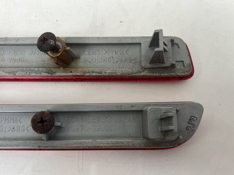 2010-2013 Suzuki SX4 Rear Bumper Marker Reflector Light Assembly Pair OEM #6359EM