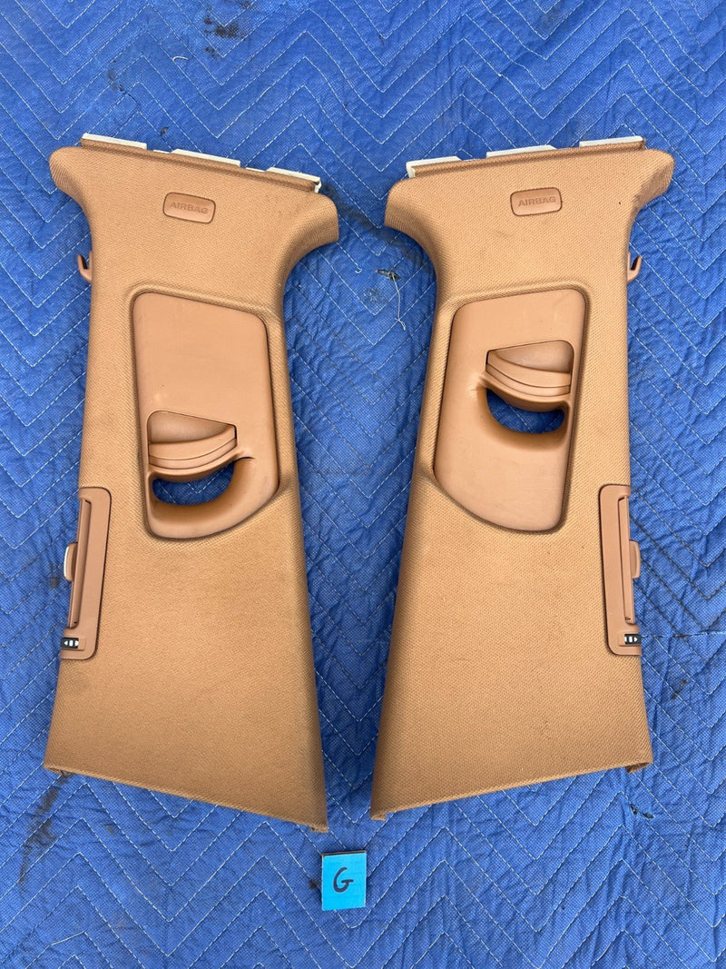 2005-2011 Audi A6 Right & Left B Pillar Trim Pair 4F0867293A OEM #3411EM