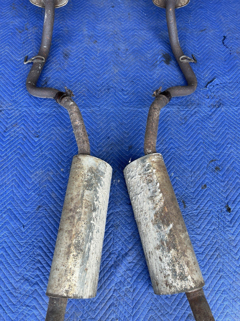 1998-2003 Jaguar XJR XJ8 X308 4.0L Resonator & Muffler Set w/Pipes OEM #4745E