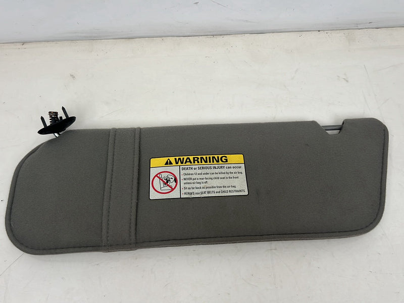 1993-2000 Ford Ranger Left & Right Sun Visor Shade Pair Gray Cloth OEM #6012EM