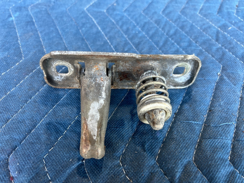 1983-1985 Porsche 944 Hood Engine Bonnet Latch Catch Plate Assembly OEM #2453EM