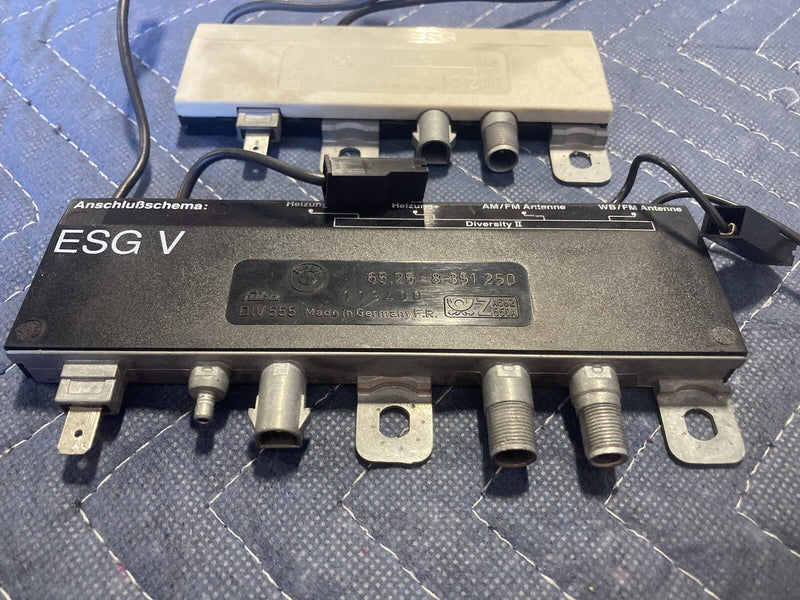 1988-1996 BMW E34 5 Series 525i 535i Antenna Amplifier 8351250 8351246 #1997M