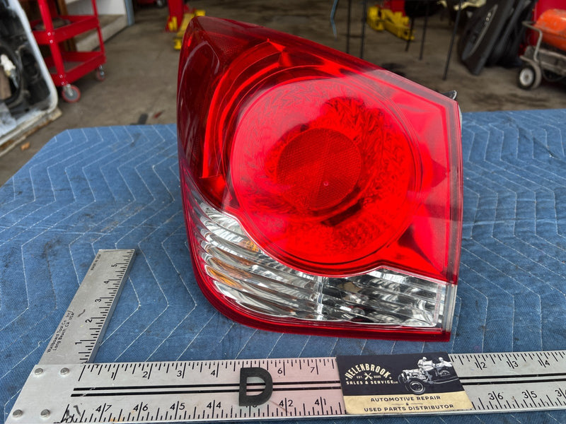 2012-2015 Chevy Cruze Rear Driver Left LH Tail Light Assembly 3057K #2219CN