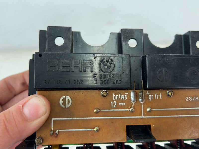 1980-1987 BMW E23 7 Series A/C Heat HVAC Climate Control Switch Panel OEM #5626EM
