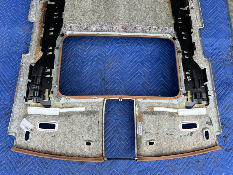 2005-2011 Audi A6 Sedan Complete Amaretto Overhead Ceiling Headliner OEM #3388EM