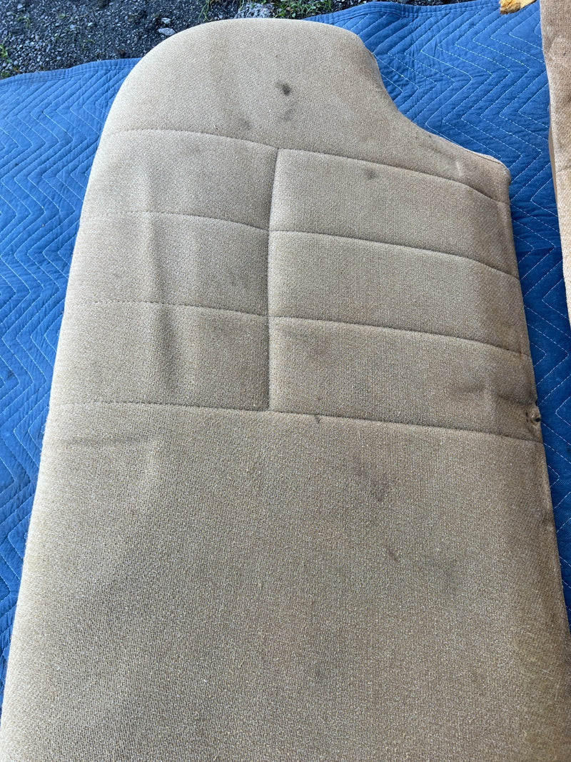 1986-1993 Volvo 240 244 *Sedan Only* Rear Bench Set Tan Cloth OEM #4208EM