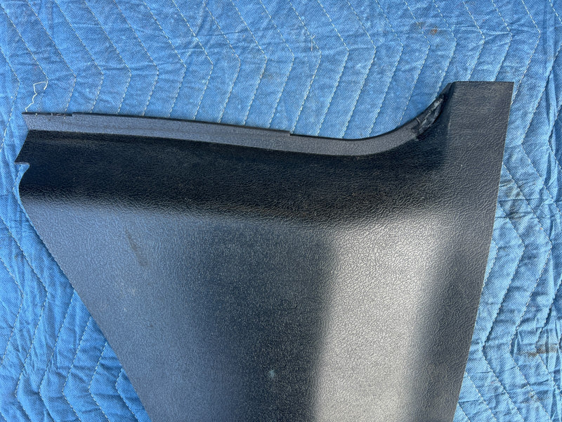 1986-1993 Volvo 240 244 Outer Dash Right & Left Kick Panel Trim Black OE #4184EM