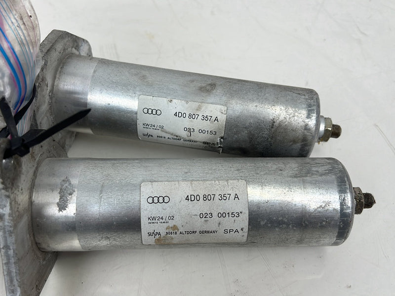 1996-2003 Audi S8 D2 A8 Right & Left Rear Bumper Shock Strut Pair OEM #6572EM