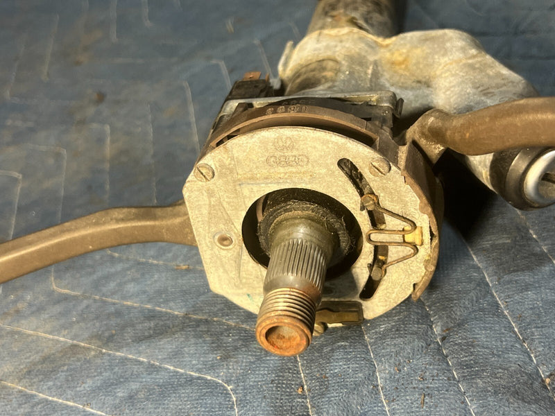 1983-1985 Porsche 944 Steering Column Intermediate I Shaft w/ Stalks OEM #2501EM