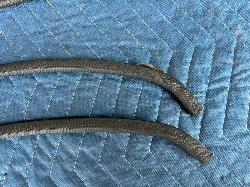 1983-1985 Porsche 944 Right & Left Door to Carpet Seam Seal Trim Set OEM #2441EM